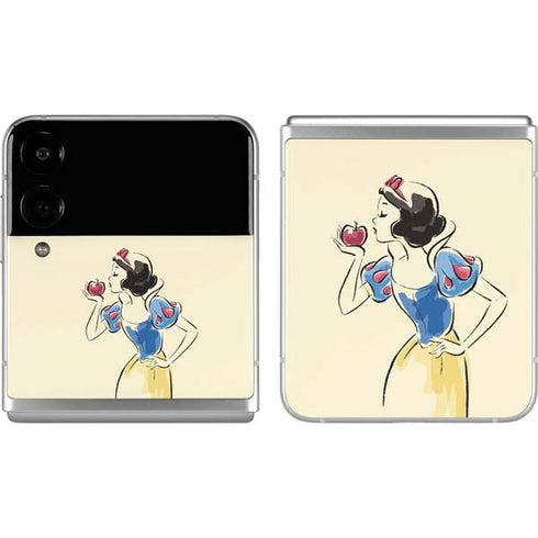 Disney Princess Snow White Art Galaxy Z Flip4 5G Skin