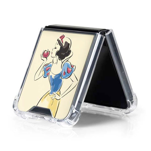 Disney Princess Snow White Art Galaxy Z Flip5 5G Clear Case