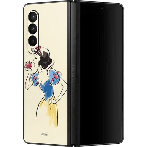 Disney Princess Snow White Art Galaxy Z Fold3 5G Skin