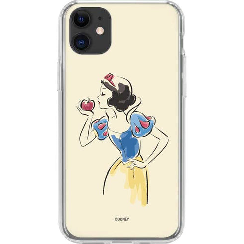 Disney Princess Snow White Art iPhone 11 Clear Case