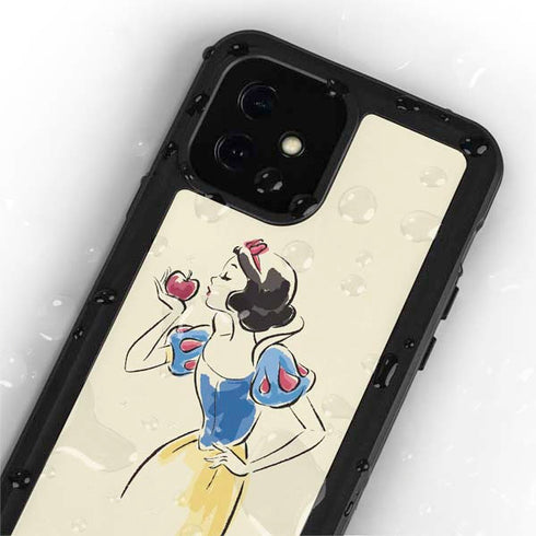 Disney Princess Snow White Art iPhone 12 Mini Waterproof Case