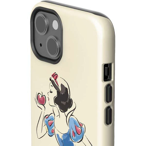 Disney Princess Snow White Art iPhone 15 Plus Impact Case