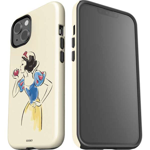 Disney Princess Snow White Art iPhone 15 Plus Impact Case
