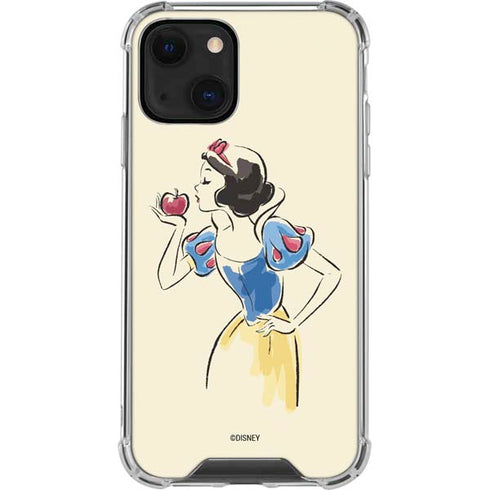 Disney Princess Snow White Art iPhone 14 Plus Clear Case
