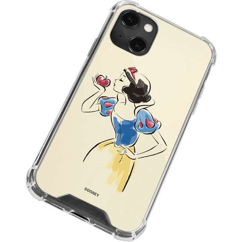 Disney Princess Snow White Art iPhone 14 Plus Clear Case