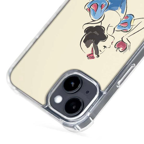 Disney Princess Snow White Art iPhone 15 Plus MagSafe Case