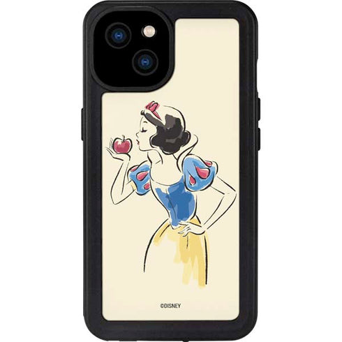 Disney Princess Snow White Art iPhone 15 Plus Waterproof Case