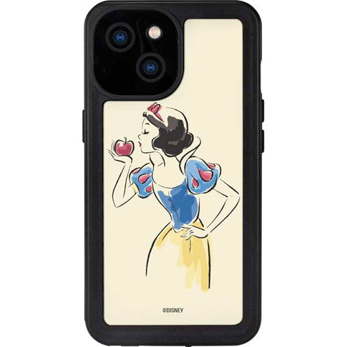 Disney Princess Snow White Art iPhone 15 Waterproof Case