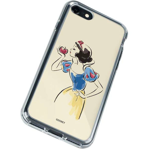 Disney Princess Snow White Art iPhone SE (2nd & 3rd Gen) Clear Case