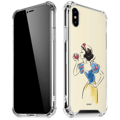 Disney Princess Snow White Art iPhone XS Max Clear Case
