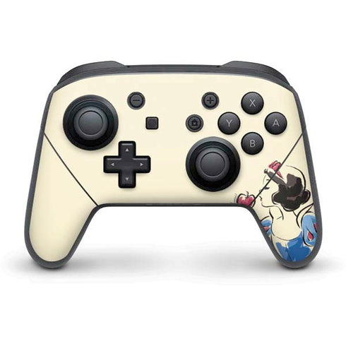Disney Princess Snow White Art Nintendo Switch Pro Controller Skin