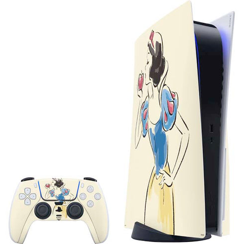 Disney Princess Snow White Art PS5 Bundle Skin