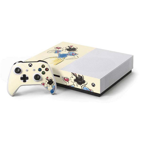 Disney Princess Snow White Art Xbox One S Console and Controller Bundle Skin