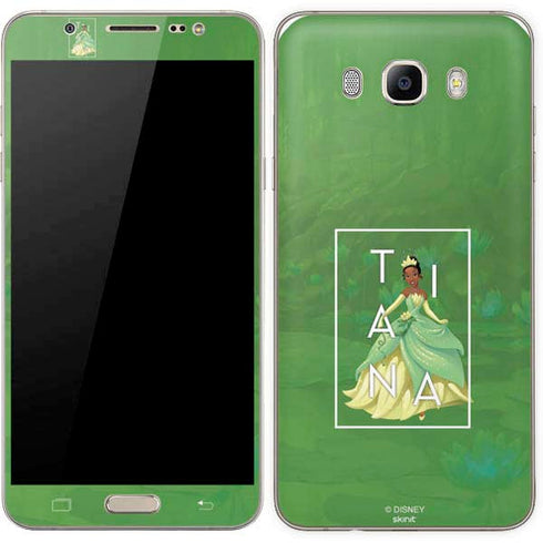 Disney Princess Tiana Floral Galaxy J7 Skin