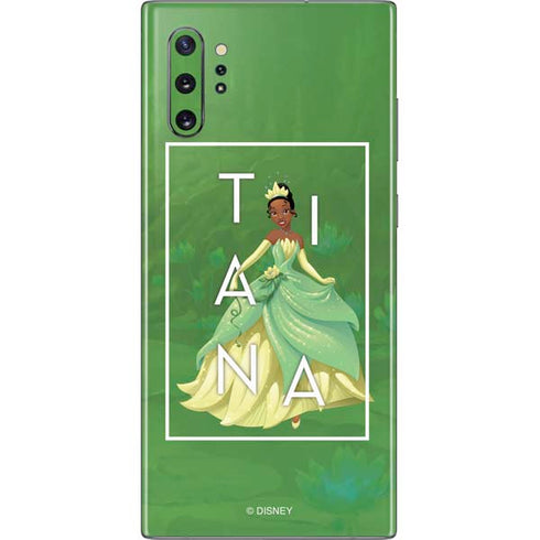 Disney Princess Tiana Floral Galaxy Note 10 Plus Skin
