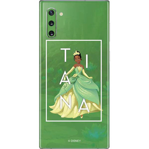Disney Princess Tiana Floral Galaxy Note 10 Skin