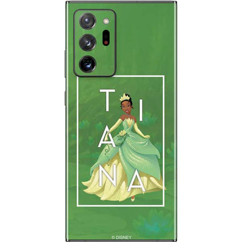 Disney Princess Tiana Floral Galaxy Note20 Ultra 5G Skin