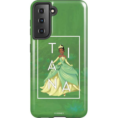 Disney Princess Tiana Floral Galaxy S21 5G Pro Case