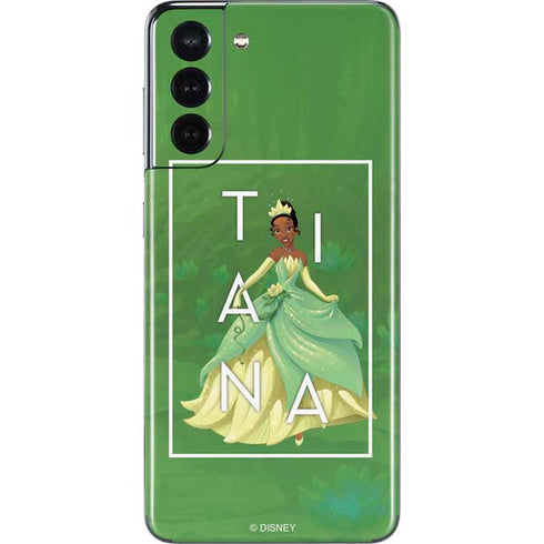 Disney Princess Tiana Floral Galaxy S21 5G Skin