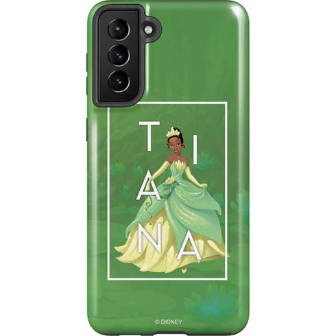 Disney Princess Tiana Floral Galaxy S21 FE Pro Case