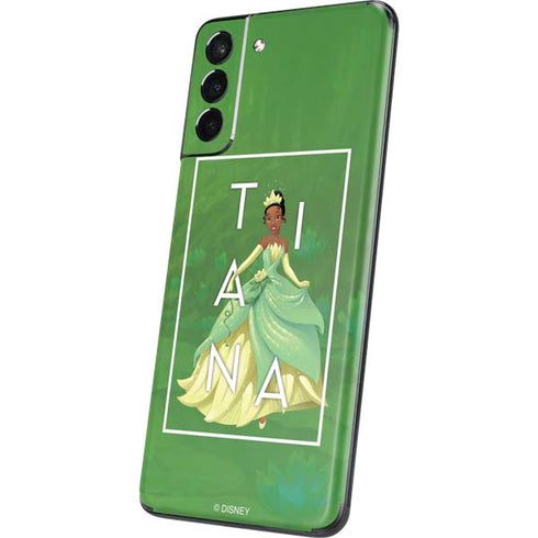Disney Princess Tiana Floral Galaxy S21 Plus 5G Skin