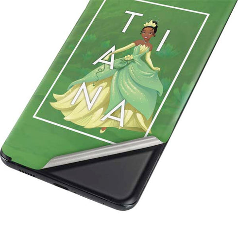 Disney Princess Tiana Floral Galaxy S21 Plus 5G Skin