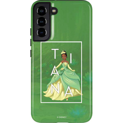 Disney Princess Tiana Floral Galaxy S22 Plus Pro Case