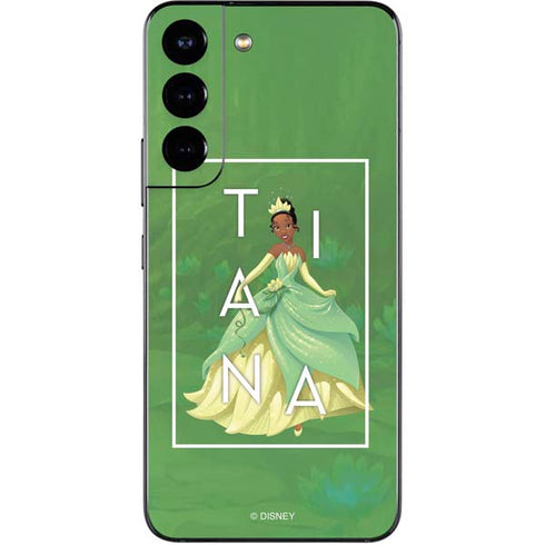 Disney Princess Tiana Floral Galaxy S22 Skin