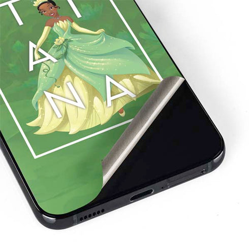 Disney Princess Tiana Floral Galaxy S22 Skin