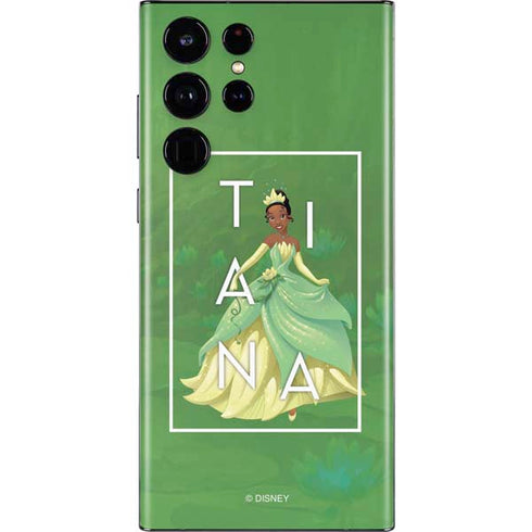 Disney Princess Tiana Floral Galaxy S22 Ultra Skin