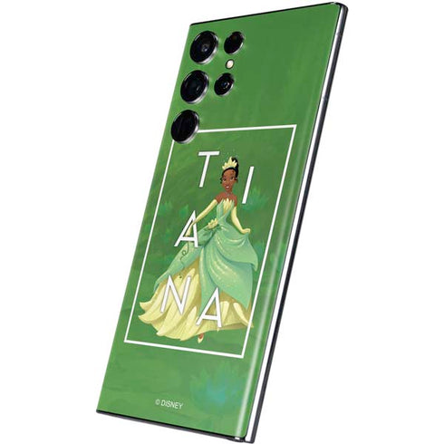 Disney Princess Tiana Floral Galaxy S22 Ultra Skin