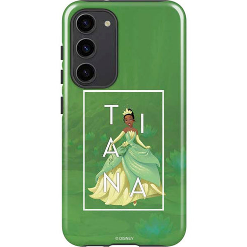 Disney Princess Tiana Floral Galaxy S23 Plus Pro Case