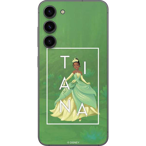 Disney Princess Tiana Floral Galaxy S23 Plus Skin
