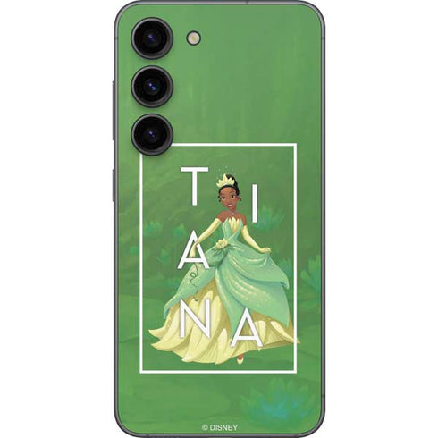 Disney Princess Tiana Floral Galaxy S23 Skin