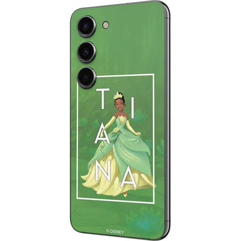 Disney Princess Tiana Floral Galaxy S23 Skin