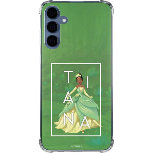 Disney Princess Tiana Floral Galaxy S24 Clear Case