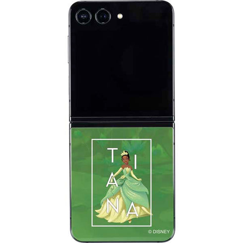 Disney Princess Tiana Floral Galaxy Z Flip5 5G Skin