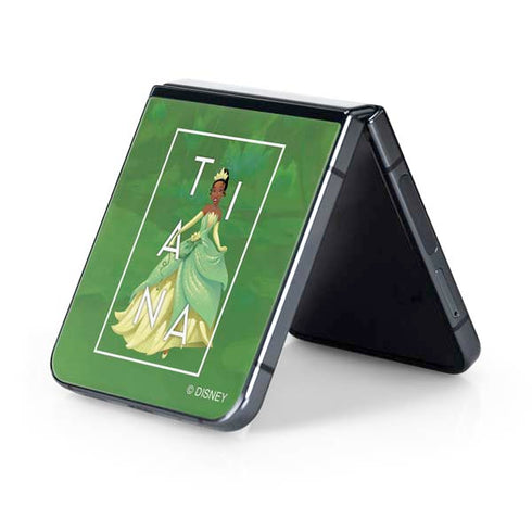 Disney Princess Tiana Floral Galaxy Z Flip5 5G Skin