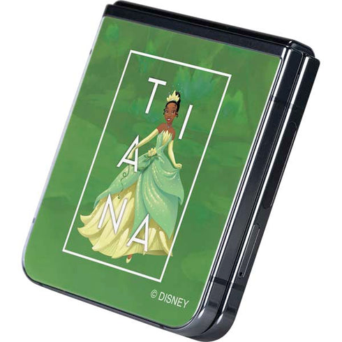 Disney Princess Tiana Floral Galaxy Z Flip5 5G Skin
