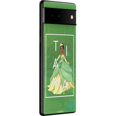 Disney Princess Tiana Floral Google Pixel 6 Pro Skin