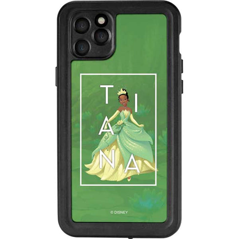 Disney Princess Tiana Floral iPhone 11 Pro Max Waterproof Case