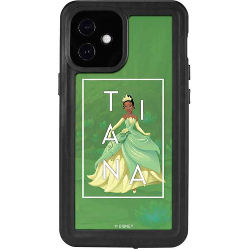 Disney Princess Tiana Floral iPhone 12 Mini Waterproof Case