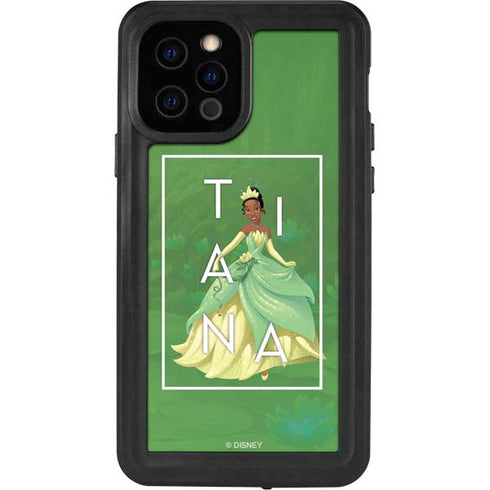 Disney Princess Tiana Floral iPhone 12 Pro Waterproof Case
