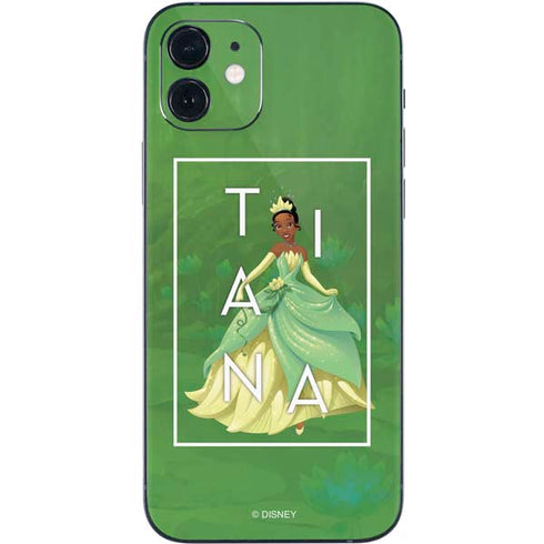 Disney Princess Tiana Floral iPhone 12 Skin