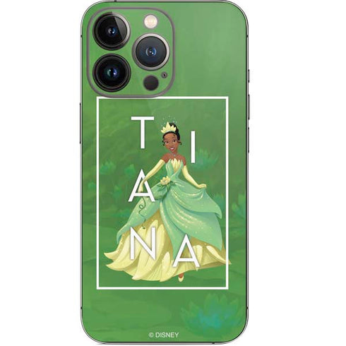 Disney Princess Tiana Floral iPhone 13 Pro Skin