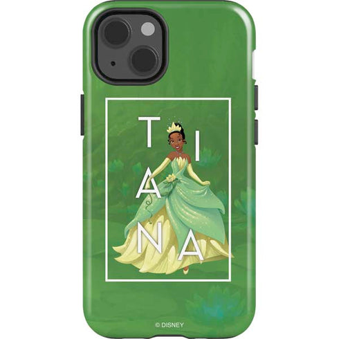 Disney Princess Tiana Floral iPhone 14 Impact Case