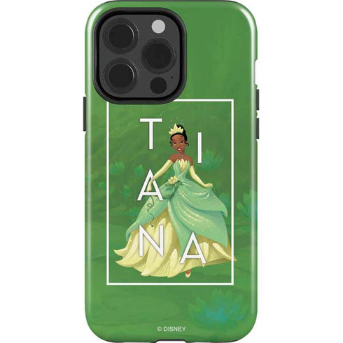 Disney Princess Tiana Floral iPhone 14 Pro Impact Case