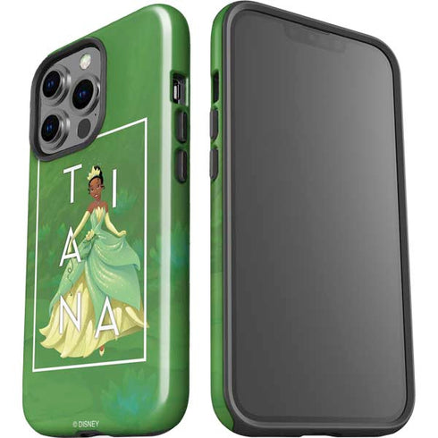 Disney Princess Tiana Floral iPhone 14 Pro Impact Case