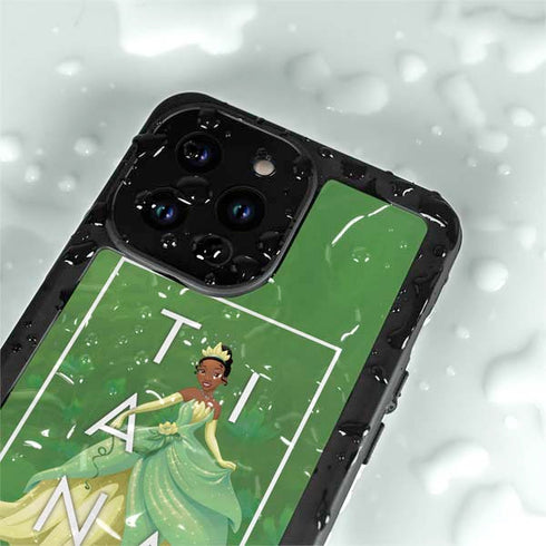 Disney Princess Tiana Floral iPhone 14 Pro Max Waterproof Case