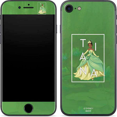 Disney Princess Tiana Floral iPhone 8 Skin